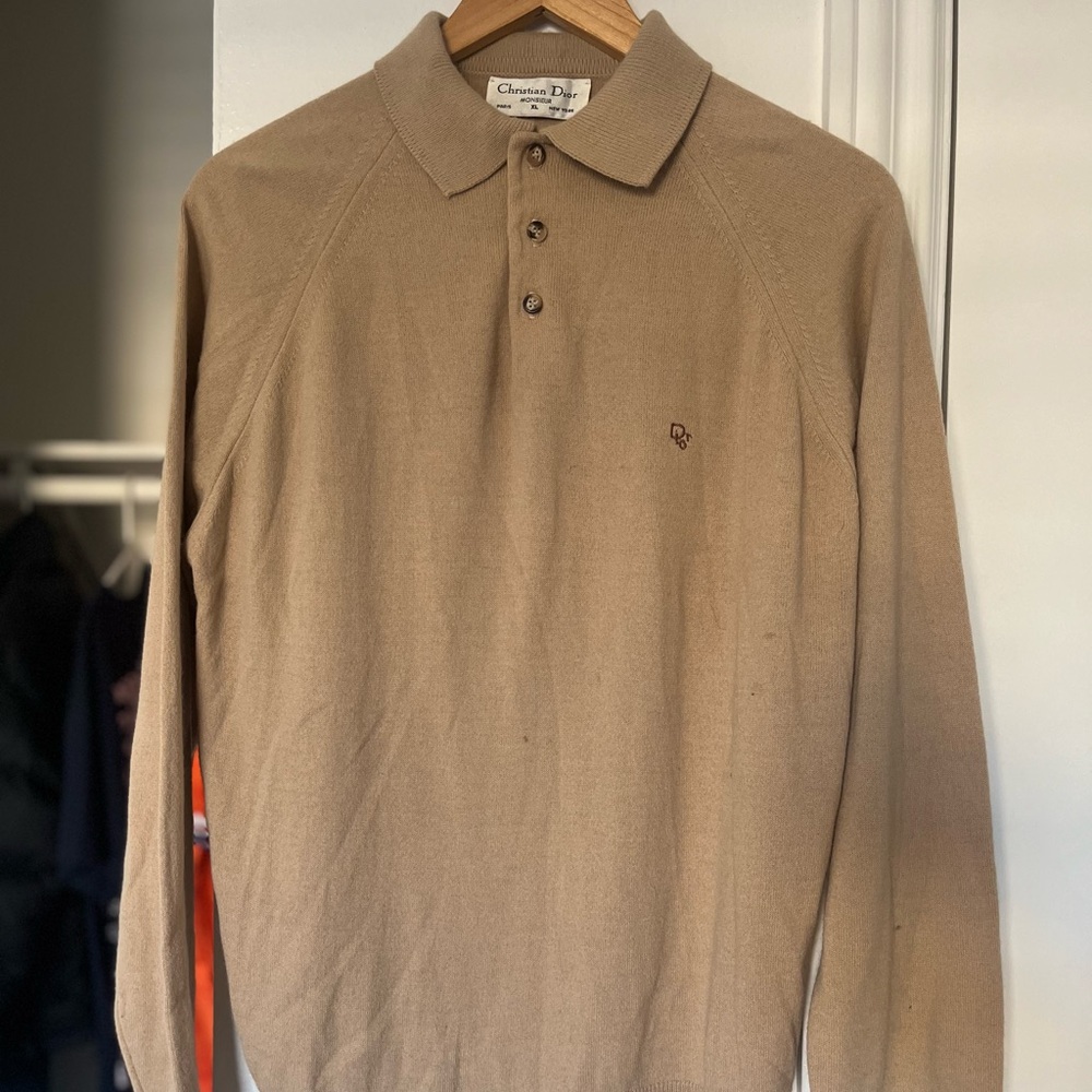 Vintage 80s Christian Dior sweater